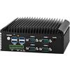 CWWK Mini PC Senza Ventola, Mini PC Industriale Core i5 8250U, 4 x COM RS232/RS485, 2 × LAN Gigabit, C67D Micro Embedded PC, 8GB RAM 256GB NVMe SSD, SIM, HD, VGA, WiFi/BT