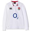 Canterbury da Bambino Official England 18/19 Home a Maniche Lunghe Classico Rugby Jersey, Bambino, B801411L22, Bright White Marl, Taglia 6