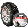 RD9 - Catene da Neve Metalliche RD9 mm, Taglia n. 50, Set 2 Pezzi, Guanti Inclusi