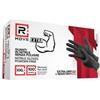 RMove 1Conf. da 100pz Tg.XXL 8.5gr da Lavoro - Guanti Nitrile Nero Senza Polvere Full Grip