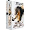Gollancz Elantris Series Collection 2 Books Set By Brandon Sanderson (Elantris: 10th Anniversary Edition, [Hardcover] The Emperor's Soul)