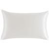 Dondi Home | Federa in Seta Buongiorno Principessa, Federa 100% Seta 22 mm, Ipoallergenica e Antibatterica, Effetto Anticrespo e Pelle Luminosa, 50x80 cm, Certificata OEKO-TEX, Neve