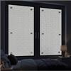 Generico Pellicola Isolante per Finestre Bifacciale in Alluminio, Pannello Riflettente Termico Caldo Freddo, Copertura Tenda Parasole Privacy per Mansarda Camper Veranda Tetto(Nero,40cm x 80cm)