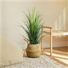 BLAINE Piante Finte da Interno Yucca Grass 90 cm Aspetto Iperrealistico per Decorazione Casa e Ufficio Senza Manutenzione