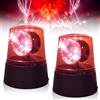 Aicharynic Luci a LED Festive: 2 Luci a LED per Feste, con Riflettore Girevole, Luce a 360°, Funzionamento a Batteria