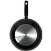 Ballarini Firenze Wok, Rivestimento Antiaderente con Manico, Rotonda, Alluminio, Antracite, 20 cm