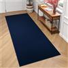TAPISO Mono Tappeto Passatoia Runner Pelo Corto Morbido Design Moderno Monocromatico Unicolore Tinta Unita tonalità Blu Scuro Corridoio Ingresso Sala Cucina Oeko-Tex 70 x 180 cm