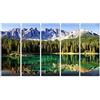 islandburner Quadro moderno Alberi Lago Paesaggio Di Montagna Stampa su tela - Quadro x poltrone salotto cucina mobili ufficio casa - fotografica formato XXL