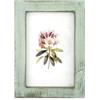 Wuuooei Cornice per Foto Vintage, Cornici Foto da Parete Legno, Portafoto in Legno da Decorare Piccole Montaggio Verticale o Orizzontale per Decorazione della Casa da Tavolo 9 x 13 cm (Verde)