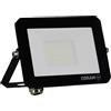 OSRAM Proiettore LED LUX moderno 20W, 1800lm, 6500K, IP65, alluminio nero, faretto per esterni, vetro satinato