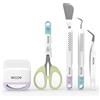 AOOIIN Strumenti di base per Cricut Weeding Tools Set Craft Vinile Cartoncino Crafting Strumenti di base Kit per Cricut/Silhouette/Siser/Oracal 631 651 751 Vinile
