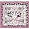 EASY HOME, Arazzo Multiuso, Telo Mare Grande Per Spiaggia, Antisabbia, 210x230 cm, Ideale per Picnic, Yoga o Campeggio, Con Pratici Ganci agli Angoli Per Fissaggio, In Cotone (Fiori 3)