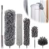 Collazoey 6 Pezzi Spolverino per Polvere, Togli Ragnatele Allungabile 25-252 cm Cattura-Polvere Telescopico In Microfibra, Scopa Polvere Pulizia Ventilatori Soffitto, Tapparelle, Ragnatela, Tetti