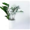 DecoMeister Pellicola Statica per Finestre 45x200 cm - Pellicola per Vetri Decorativa in PVC Perdita di Luce e Senza Colla - Facile da Applicare per Finestra e Cabina Doccia - Motivo Greco