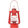 Hilitand Lampada a Olio Lampada a Cherosene Vintage Lanterna in Ferro Rosso per Decorazione Esterni Interni