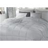 Vico Casa® Gorgona Duo Piumino letto matrimoniale 4 stagioni MADE IN ITALY 250x215cm -100% piuma d'oca Europea, fodera 100% cotone; 3+2 Punti di calore; Piumone duo extralungo