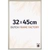 Dutch Frame Factory - Cornice 32x45 cm - Champagne - Cornice per foto in Plastica con vetro plastico Antiriflesso - Cornice portafoto 32x45 cm - Angers