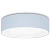 youngDECO Plafoniera Soffitto Ø38 cm - Plafoniere da Soffitto 2xE27 - Paralume Lampadario Soffitto in Tessuto - Lampadari Camera da Letto, Soggiorno e Bambini Cameretta