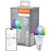 LEDVANCE Lampada LED SMART+ MATTER, Smerigliata, 14W, 1521 lm, Forma a Goccia E27, Luce Colorata e Luce Bianca, Compatibile con Google, Alexa, Apple, app o Controllo Vocale, Durata Fino a 20000 ore