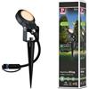 Paulmann 94728 Plug & Shine LED per esterni faretto da giardino Sting delicata per gli insetti IP67 2200K 6,3W antracite rotonda dimmerabile