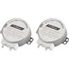 Laroal 2 pezzi motore sincrono 220-240 V CA 4 giri/min CW/CCW micro motore girevole per forno a microonde TYJ50-8A7 motore vassoio design compatto per elettrodomestici