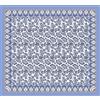 EASY HOME, Arazzo Multiuso, Telo Mare Grande Per Spiaggia, Antisabbia, 210x230 cm, Ideale per Picnic, Yoga o Campeggio, Con Pratici Ganci agli Angoli Per Fissaggio, In Cotone (Fiori 2)