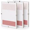 SEPERCASA Set 3 Cornici a Giorno in Plexiglass per Foto, Poster e Puzzle, Cornice Portafoto da Parete Infrangibile Senza Bordo con Clip (A4, A3, 30x30, 30x45, 35x50cm e Altre Misure) 3PZ (20 x 25 cm)