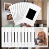 FRTAOOP 21 Pezzi Mini Cornice Portafoto Magnetic, Calamita Portafoto 4,5 x 7 cm, Magnetico Frigo in Acrilico Trasparente per Piccole Foto, Regali per Famiglia e Amici
