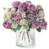 ASTNIC Peonie, fiori finti, 4 mazzi bouquet di peonia artificiali, artificiale finti fiore di seta mazzi, fiori finti da esterno piante per casa, cimitero, interno, matrimoni decorazioni