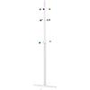 Zeller 13451 Attaccapanni per Bambini, Legno, Bianco, 38x38x125 cm