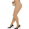 Sarah Borghi Collant Donna Taglie Forti 20 Denari, Antisfregamento Cosce e Ampia Vestibilità Zona Fianchi, Made in Italy (XXL, Nudo)