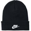 Nike K Peak Beanie TC FUT Beanie per Bambini Nero/Bianco 1SIZE, Nero/Bianco, One Size-18 Years
