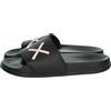 SUN68 SLIPPERS LOGO Ciabatta da Donna Nera X35204-11
