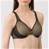 Playtex Reggiseno Riducente Minimizer P04MU Coppe C D E F (6 F, Nero)