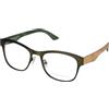 Italia Independent 5556VM Occhiali, Army Green, 54 Unisex-Adulto