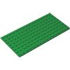 XYEIUGO 92438 Piastra Base Piastra 8x16 5 Pezzi GDS-529 compatibile con Lego Mattoncini da Costruzione Colore:Vert 28