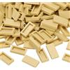 PATIKIL 555 Pezzi blocco Piatti All'Ingrosso, 1x2 Mattoncini Quadrati Albicocca Classici Superficie Liscia Mini Accessori Da Costruzione Mattoni Compatibili Kit
