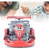 Akozon 1:32 Scala in Lega Go Kart Racing Model Modello di Tiro Indietro per (rosso)