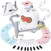 Desing Wish Robot Disegnatore per Bambini con 200 Carte e Pennarelli Robottino Giocattolo Educativo Interattivo Ricaricabile Drawing Robot Kid per Bambino Bambina Natale Compleanno Regalo