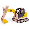 Tidlo T0415 - Giocattolo in legno a forma di veicolo da costruzione, multicolore