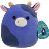 Squishmallows Squisharoys - Ingred la Mucca 19 cm Peluche Ufficiale Jazwares Super Morbido - Modello Raro 2024