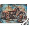 ENOYFHINO Puzzle da 1000 pezzi con motivo a quadri e motocicletta in stile retrò, adatto ad adulti dai 12 anni in su. Gioco educativo, bella decorazione, difficile e stimolante, Dimensioni: 38x26 cm. Regalo.
