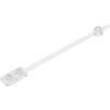 XYEIUGO 99784 Piastra a Cerniera Sbarra 1x12 con Estremità Piastra 1x2 con Bottoni Cavi e Estremità Piastra Rotonda 1x1, 50 Pezzi GDS-1327-compatibile con Lego, Colore:Clair transparent 40