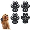 VALFRID Cani Protezioni Zampe Pads Controllo trazione per Antiscivolo,Rinforzo in Gomma Autoadesivo Resistente Cane Calze Scarpe per Cani Sostituzione 24 pz - M