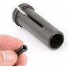 Jwn 1 pz Nero Metallo Riduttore Adattatore Mandrino Pinza 6mm a 3mm per Elettrica Rettificatrice Utensili Rotanti