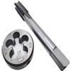 Generico Set di matrici metriche for maschi a mano sinistra da 2 pezzi M2-M22, utilizzati for strumenti maschiatura e riparazione filettature interne ed esterne macchine utensili(2pcs M11x1.5)