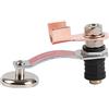 Lylithuif Supporto per morsetto di terra per saldatura magnetica Forte magnetismo Grande aspirazione Isolamento in silicone Asta di rame per la messa a terra di apparecchiature elettriche (MWGC1-600F2)