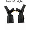 HONGGE 2 Pezzi Sensore di Velocità Ruota ABS Posteriore Sinistro e Destro per Polo 9N 6R 6C Passat Tiguan A1 A2 A3 TT Fabia WHT 003 862 WHT003863