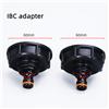 NONE 1/2 "3/4" IBC Valvola del Serbatoio Adattatore Tubo Giardino Acqua Connettore 60mm Filettatura Grossa Valvola di Ricambio Parti di Montaggio