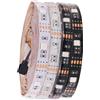 RAZEND 5v 5050 RGB LED Strip Light Lampada a nastro flessibile Impermeabile 50cm 1m 2m 3m 4m 5m Con spina a 4pin PCB bianco/nero Decorazione della casa